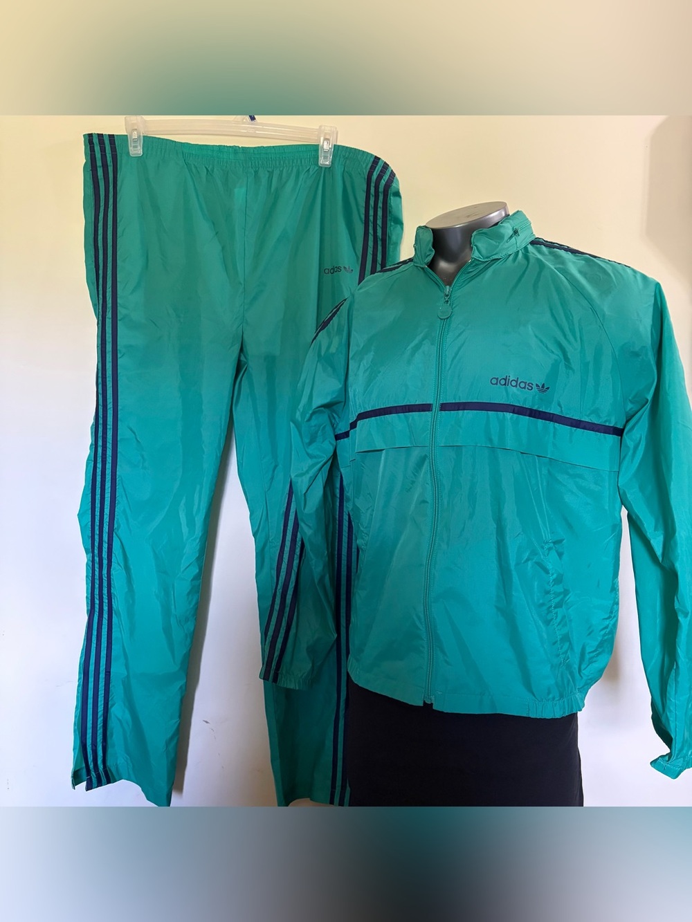 VTG Adidas Nylon Tracksuit Set See description and photos for measurements